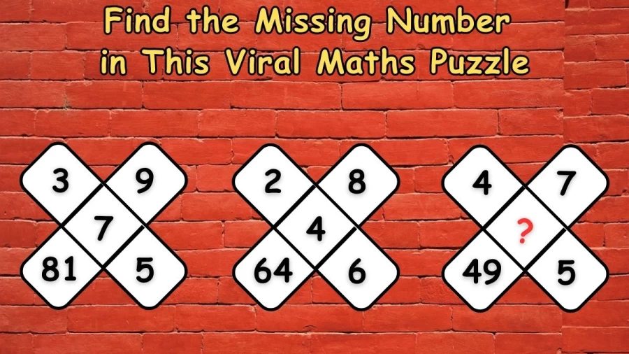 Brain Teaser: Find the Missing Number in This Viral Maths Puzzle