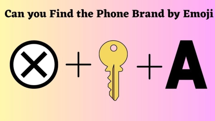 Emoji Puzzle of the Day: Guess the Mobile Brand from the Clues? Brain Teaser