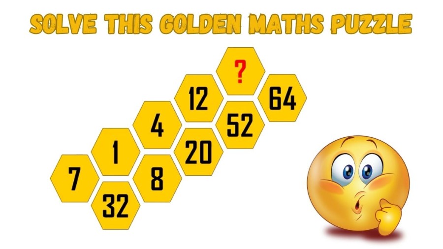 Math Test to Improve your IQ: Solve this Golden Maths Puzzle