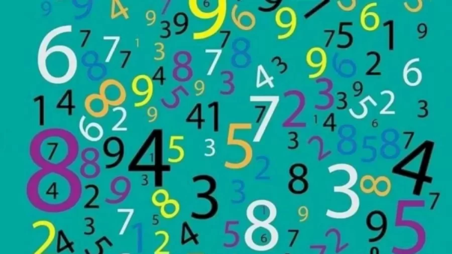 Observation Brain Test: Find The Number Zero Within 30 Seconds?