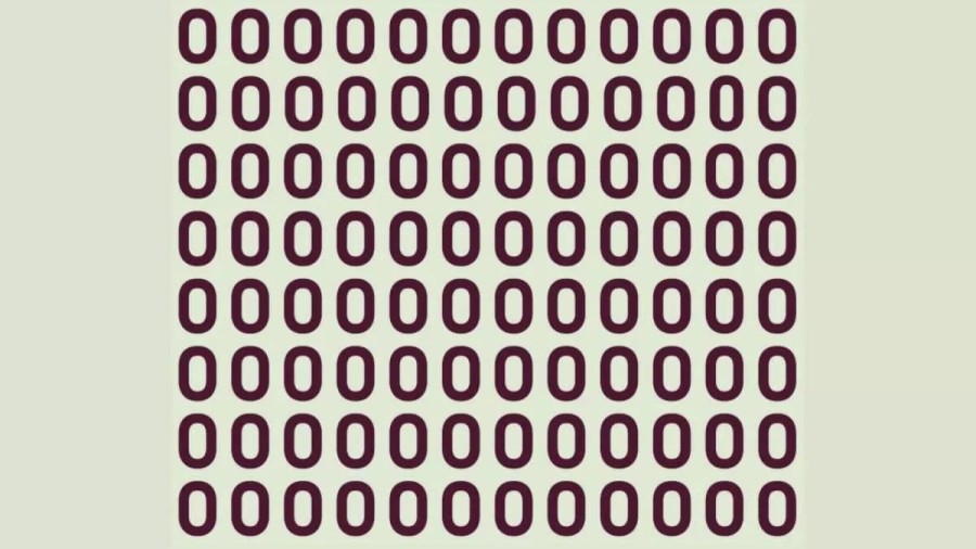 Brain Test: If you have Eagle Eyes spot a Number among the Letters in 5 seconds