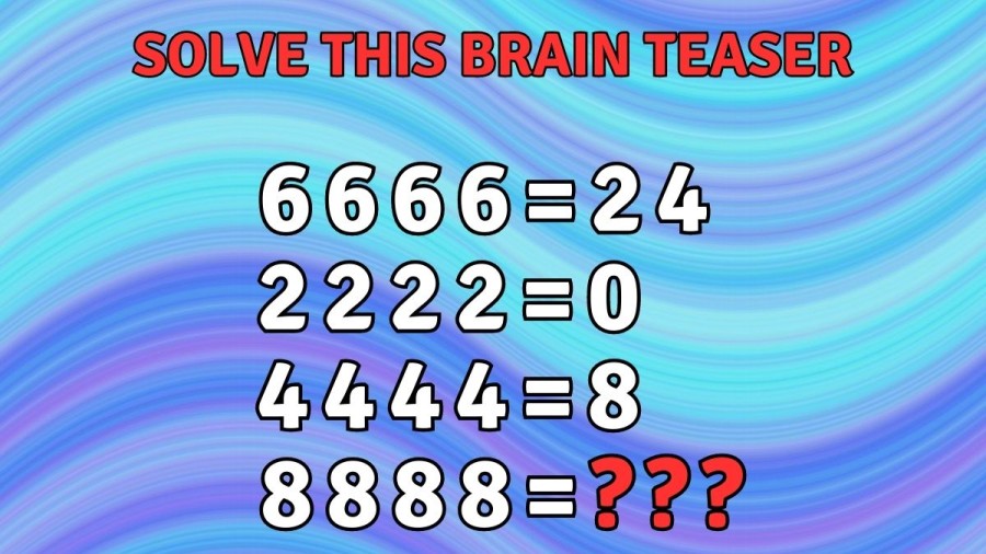 Only a Genius can Solve this Brain Teaser in 30 Seconds