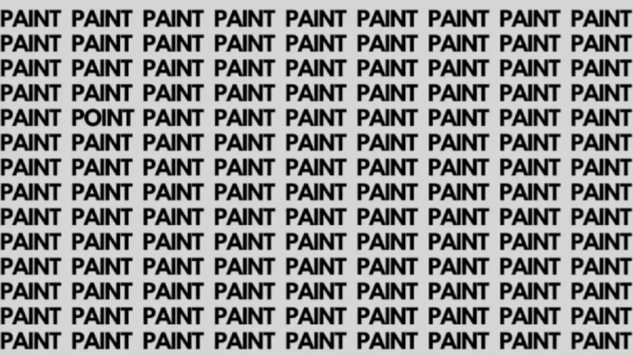 Optical Illusion: If you have Keen Eyes Find Point among Paint in 15 Secs