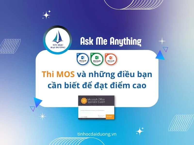 Giới thiệu về kỳ thi MOS