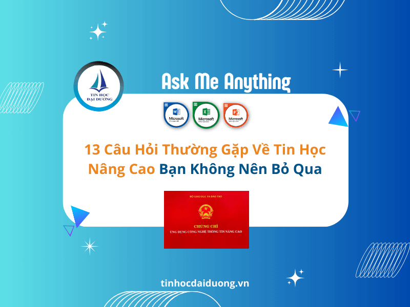 Bằng tin học nâng cao có thời hạn bao lâu?